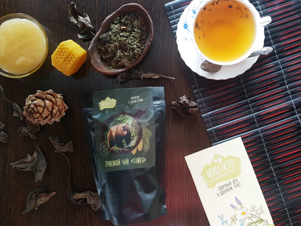 Чай из алтайских трав "Тайга"