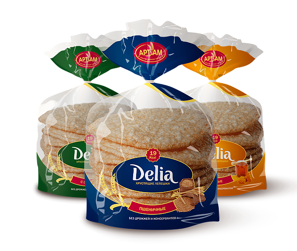 Лепешки Delia из отборных твердых сортов пшеницы