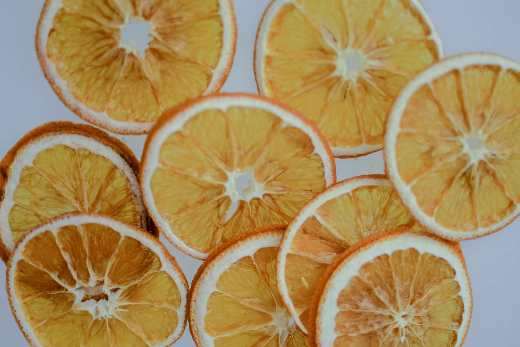 Кольца апельсина сушеные