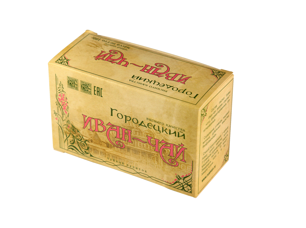 Иван чай "Городецкий" 100 грамм, ферментированный, гранулированный чёрный, зелёный и с добавлением натуральных ягод. 16 купажей Иван чая.