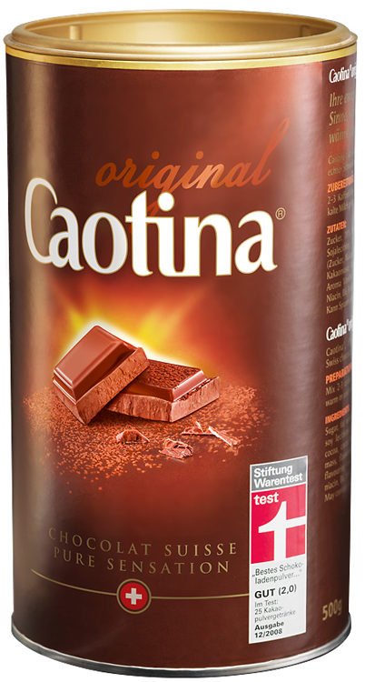 Caotina - горячий шоколад из Швейцарии