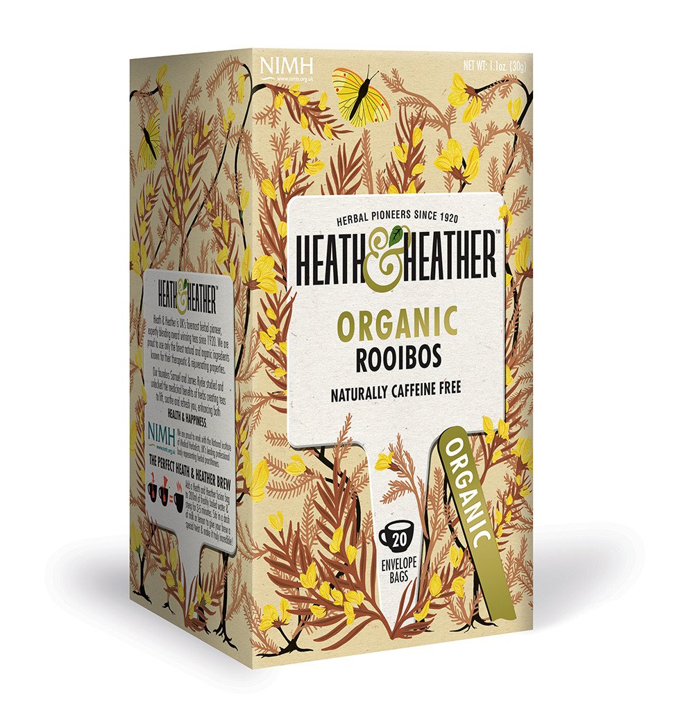 Напиток травяной Ройбуш Органик  ( 20 пак. в инд. упак.) Heath&Heather HH547