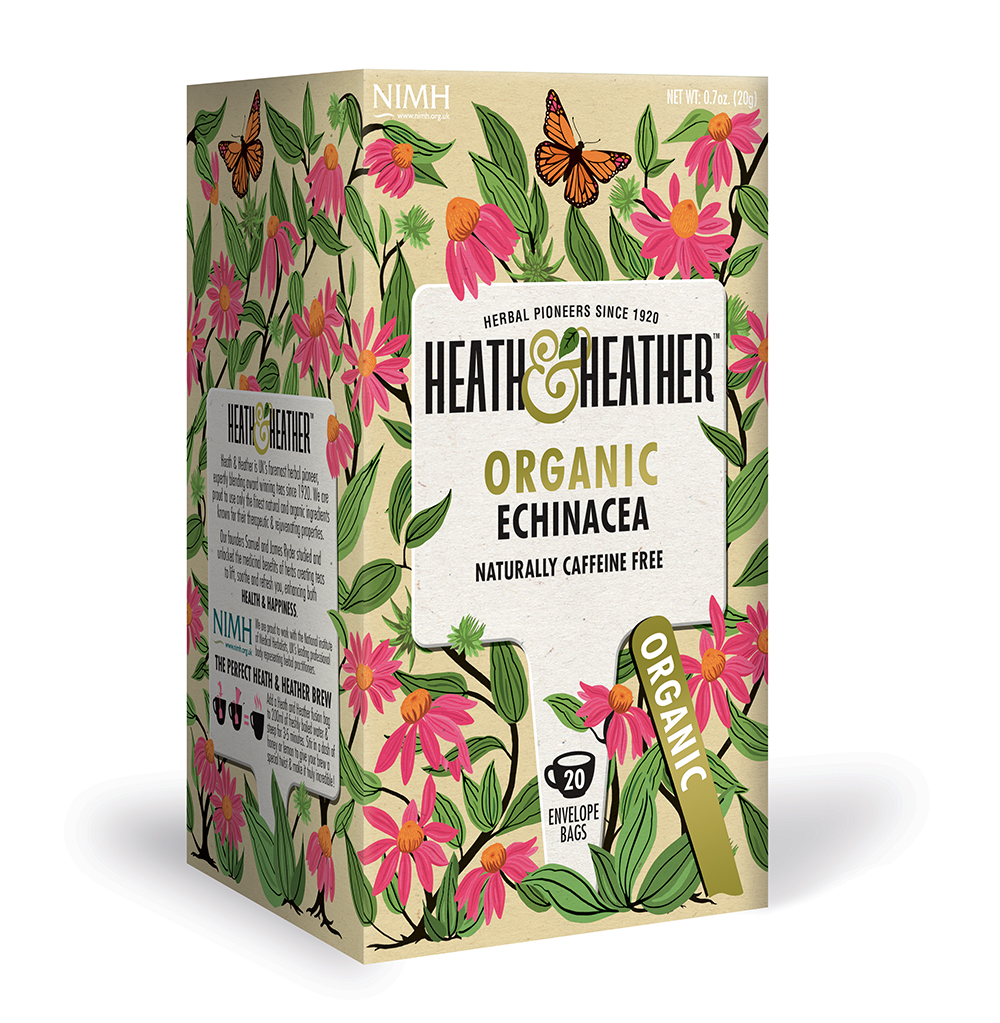 Напиток травяной Эхинацея  Органик  (20 пак. в инд.упак.) Heath&Heather HH462